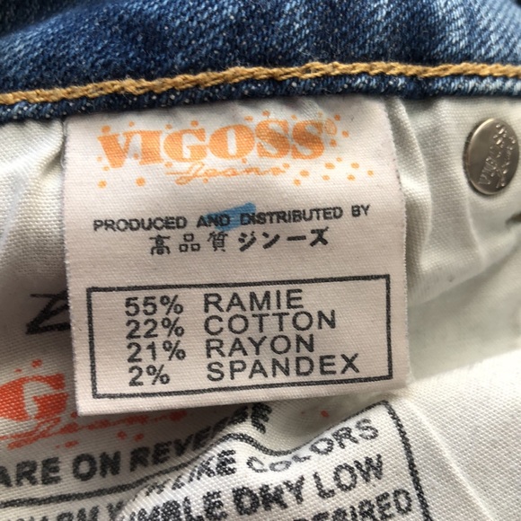 Vigross Blue Straight Leg Jeans size 9/10 - Picture 11 of 11